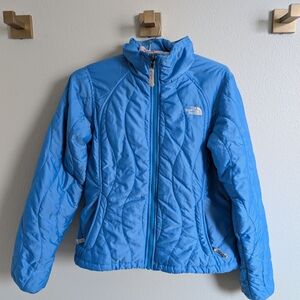 The North Face Vibrant Blue Puffer Jacket